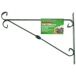 Unbranded 14inch Hanging Basket Green Bracket