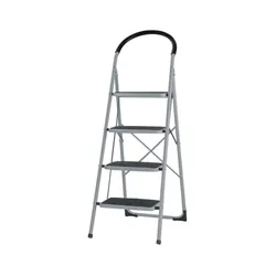 Unbranded 4 Tread White Step Ladder