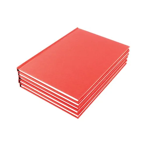 Unbranded A4 Ruled Feint Manuscript Book (5 Pack)