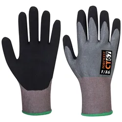 Unbranded Ahr Nitrile Foam (Grey & Black) XL