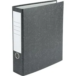Unbranded Charcoal A4 Lever Arch 70mm Files (10 Pack)