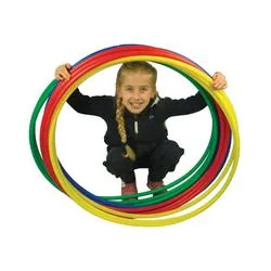 Unbranded Children's Hula Hoops 60cm Team Colours (Pack of 12) RH-17401-012K