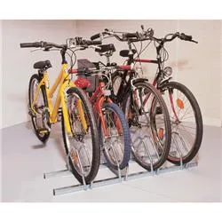 Unbranded Cycle Rack 3-Bike Capacity Aluminium