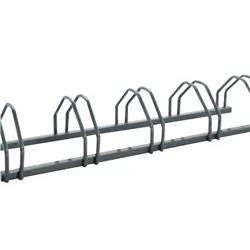 Unbranded Cycle Rack 5-Bike Capacity Aluminium