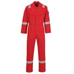 Unbranded Flame Resistant Anti-Static Coverall 350g (Red T)