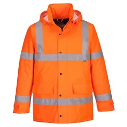 Unbranded Hi-Vis Traffic Jacket (Orange) 5XL