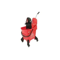 Unbranded Hygineer Ergonomic Heavy Duty Mop Bucket Red 31 Litre Vow/HRMB31/R