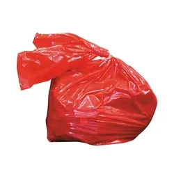 Unbranded Laundry Soluble Strip Bag 80 Litre Red (200 Pack)