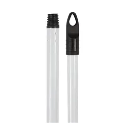 Unbranded Multipurpose Heavy Gauge Handle 120cm White (Pack of 24) 102857