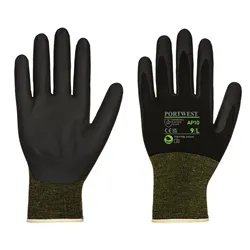 Unbranded NPR15 Nitrile Bamboo (Pk12) (Black) Large