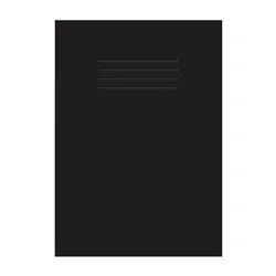 Unbranded Nu Education Sketchbook A4 Black (50 Pack)