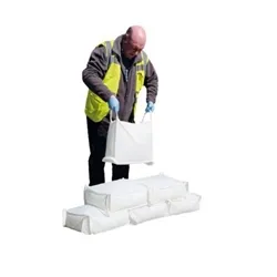 Unbranded Portable Water Activated Expanding Flood Cubes White (Pack of 20)