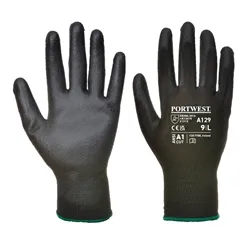 Unbranded PU Palm Glove (480 pairs) (Black) Small