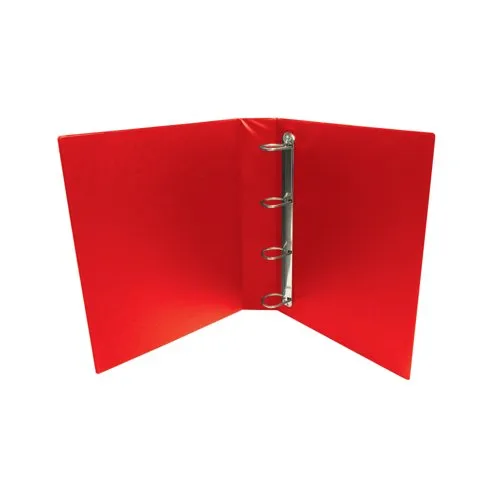 Unbranded Red 25mm 4D Presentation Binder (10 Pack)