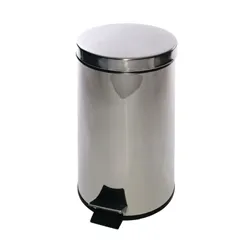 Unbranded Stainless Steel Pedal Bin 12 Litre