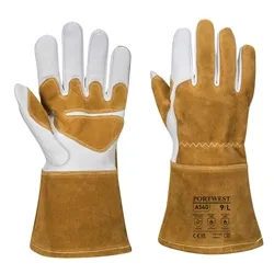 Unbranded Ultra Welding Gauntlet (Brown) Xxl
