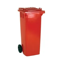Unbranded Wheelie Bin 140 Litre Red 331156