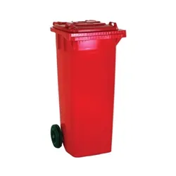 Unbranded Wheelie Bin 80 Litre Red 331270