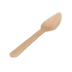 Unbranded Wooden Teaspoon (Pack of 1000) G01004