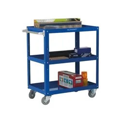 Unbranded Works Blue 3-Tier Trolley 329944
