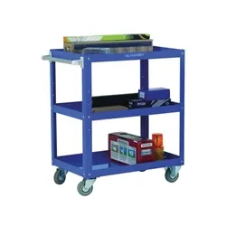 Unbranded Works Blue 3-Tier Trolley 329946
