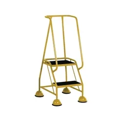 Unbranded Yellow 2 Tread Tubular Steel Step 385133