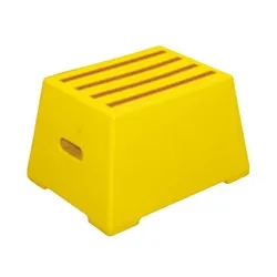 Unbranded Yellow Plastic 1 Tread Safety Step 325094