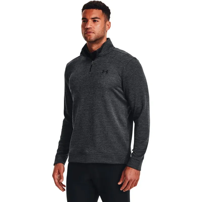 Under Armour Storm Sweaterfleece Qz Half Zip Sweatshirt Black / Black S Men