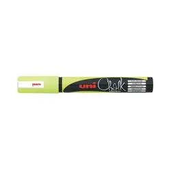 Uni-Ball UniChalk PWE5M Glass Marker Bullet Tip Fluorescent Pack 6