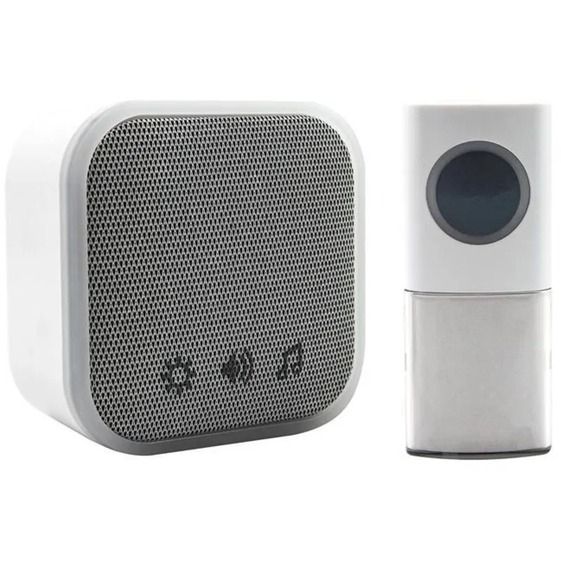 Uni-com - 98476+W96001 Portable Door Chime White UNC68426