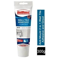 UniBond Wall Tile Adhesive and Grout Tube 300g