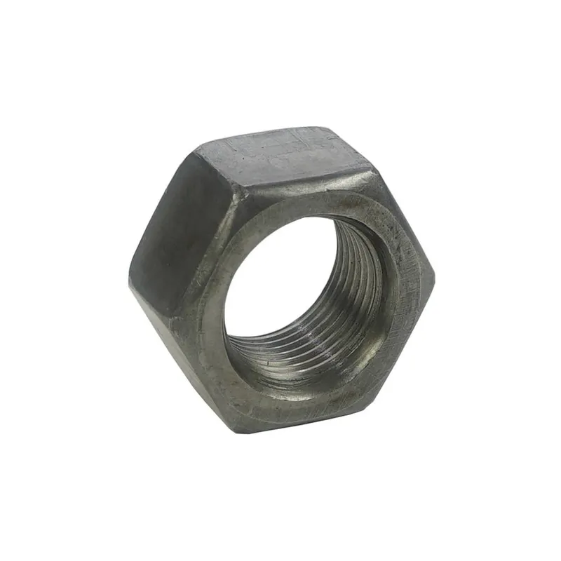 Unifix Grade 2 Unf Full Nuts 1"-12 Durable Fastening in Silver Silver