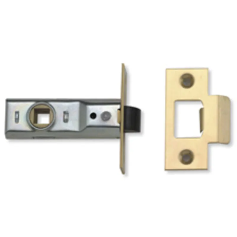 Union - Tubular Mortice Latch 2648 Silver Enamel 64Mm 2.5In Box