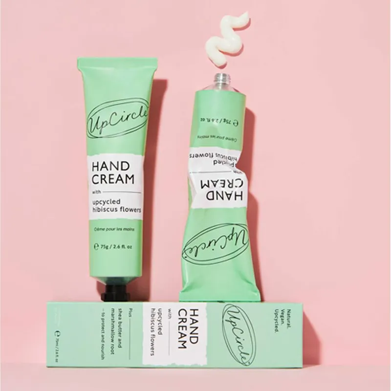 UpCircle Hand Cream with Upcycled Hibiscus Flowers