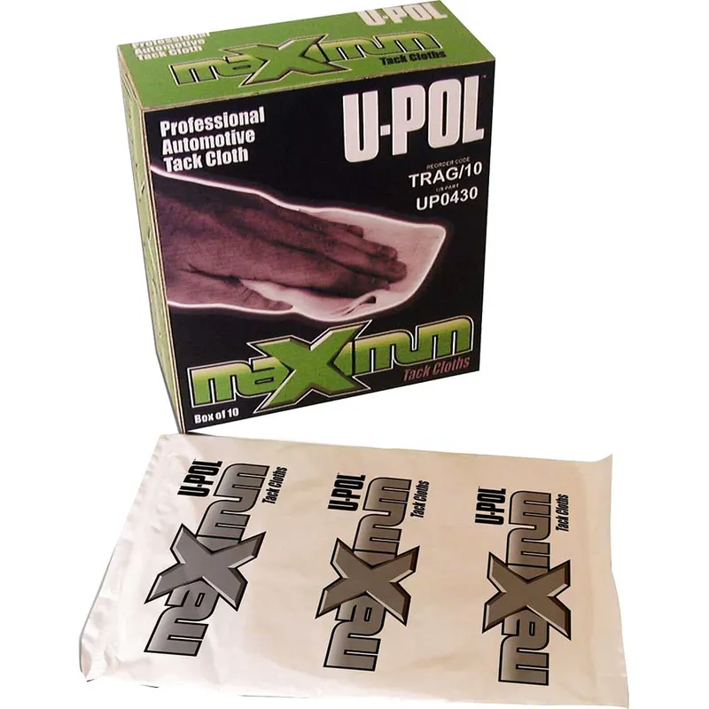 Upo Isopon High Performance Tack Cloths Pack of 50