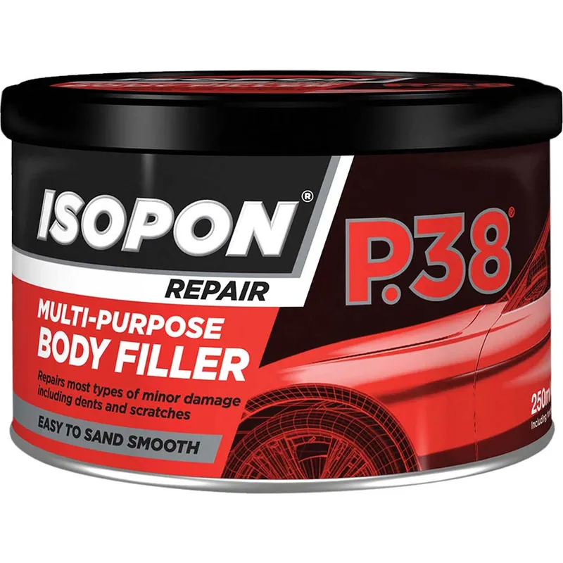 Upo Isopon P38 Easy Sanding Body Filler 250ml