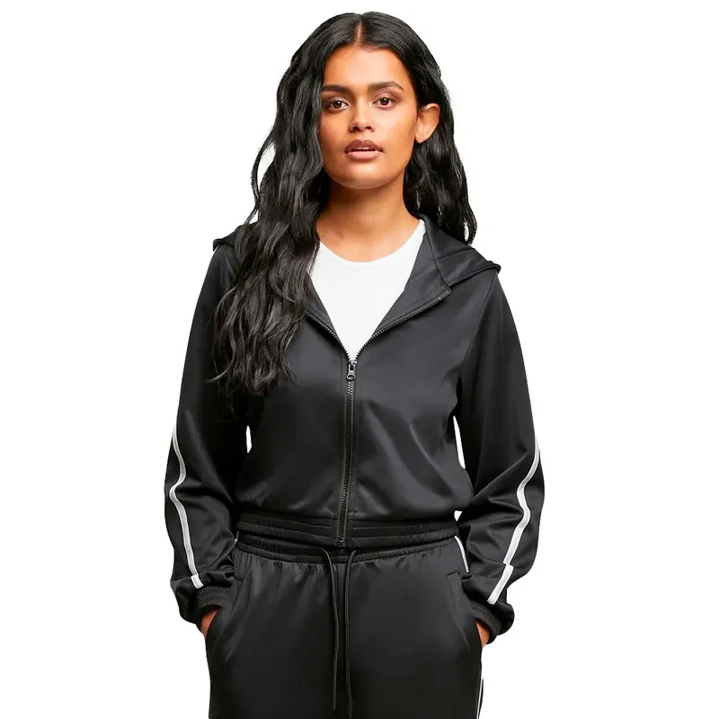 Women's crop jacket Urban Classics Noir XS