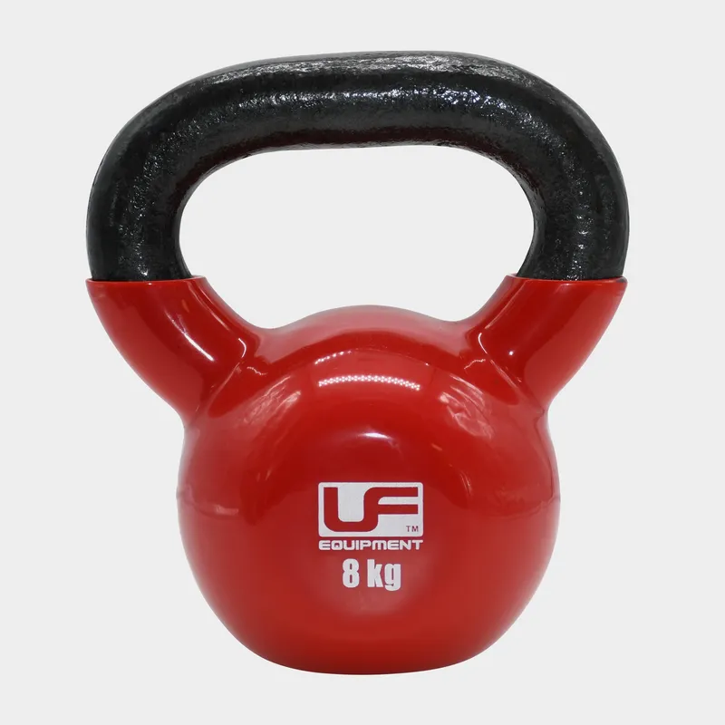 Urban Fitness Cast Iron Kettlebell 8kg, Red
