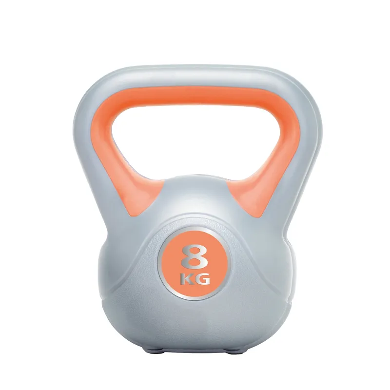Urban Fitness Powder Coated Cast Iron Kettlebell 8kg Orange UFW0808