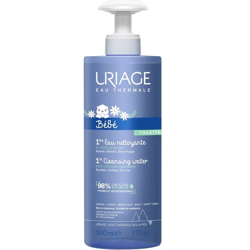 Uriage Baby 1ère Eau, Hygiene and Baby Bath 500mL
