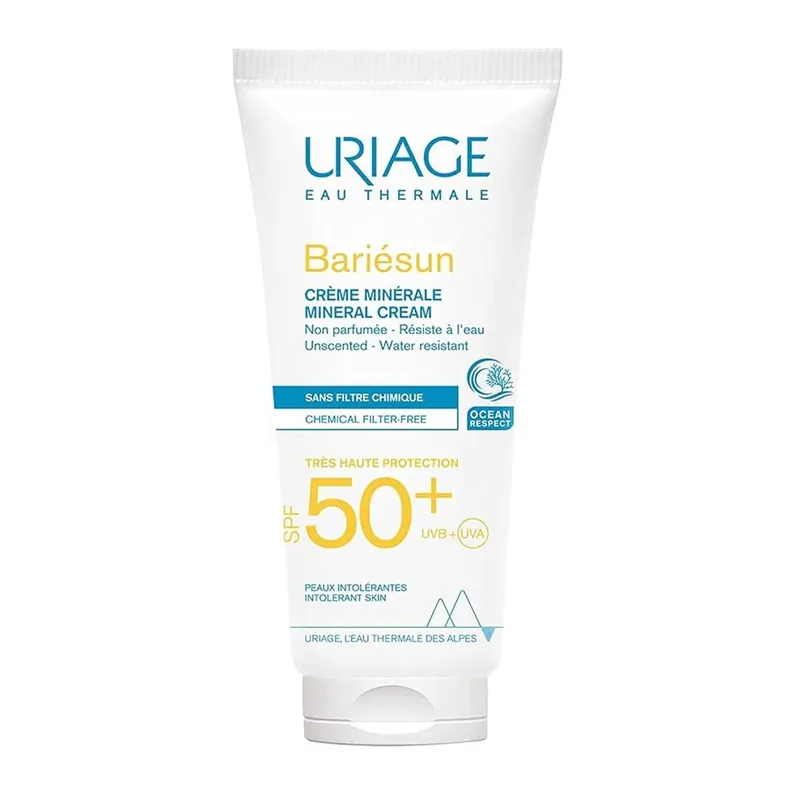 Uriage Bariésun Mineral Cream SPF50+ 100mL SPF50+