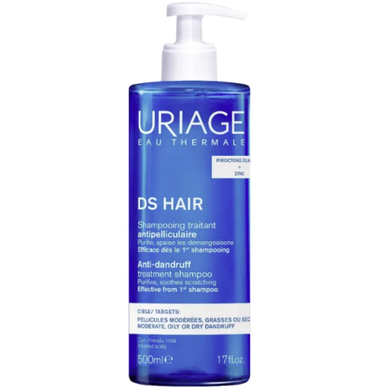 Uriage Ds Hair Shampoo Anti-Dandruff Treatment 500mL