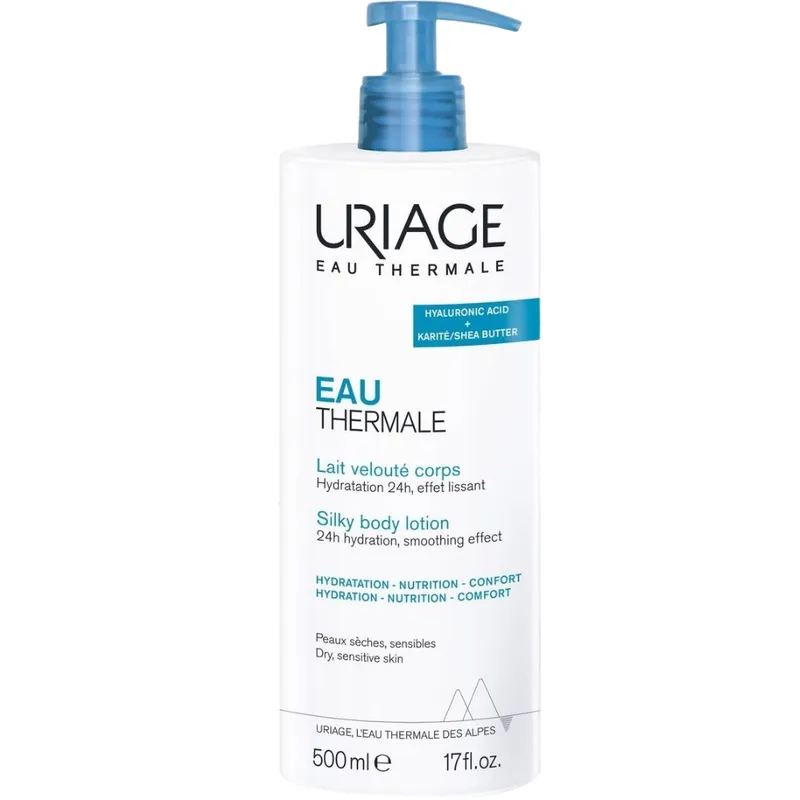 Uriage Eau Thermale Velvety Body Milk 500mL