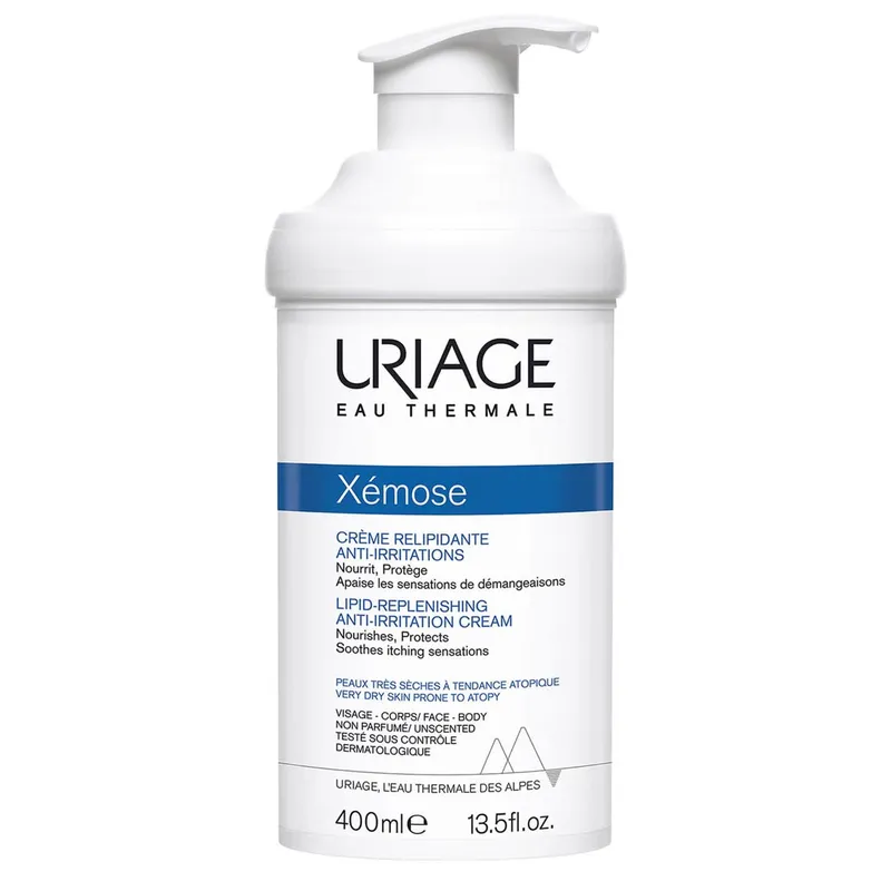 Uriage XÃ©mose Lipid Replenishing Anti Irritation Cream 400ml