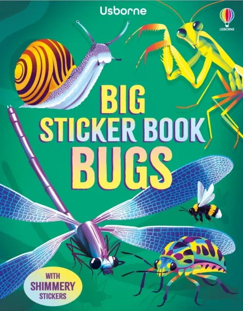 Alice James Big Sticker Book Bugs