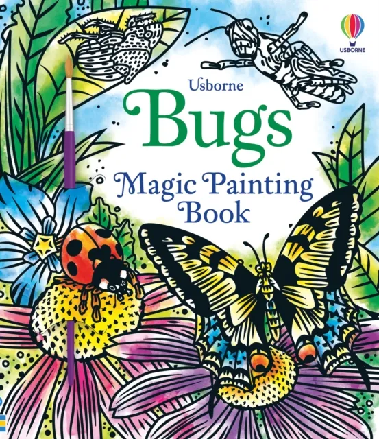 Abigail Wheatley Bugs Magic Painting Book