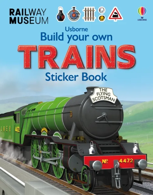 Simon Tudhope Build Your Own Trains Sticker Book