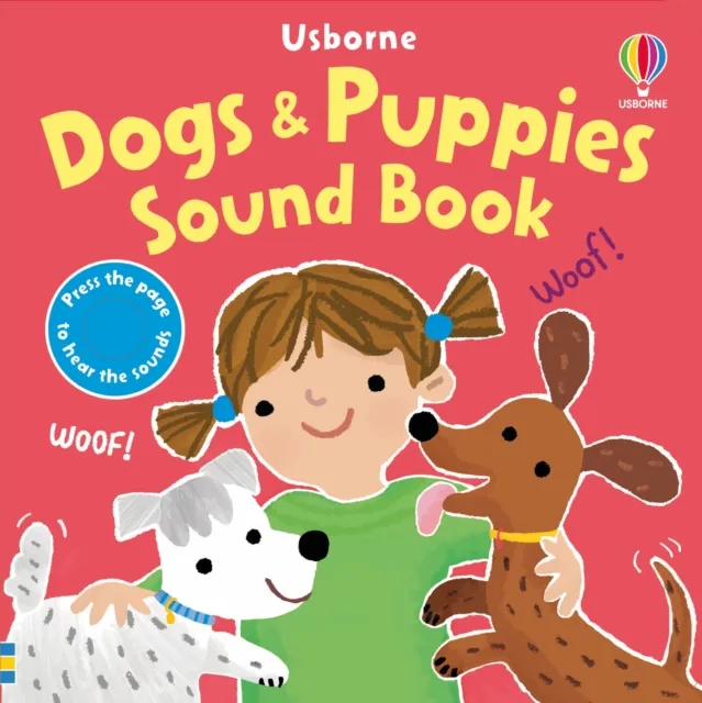 Sam Taplin Dogs & Puppies Sound Book Board book Multicolor