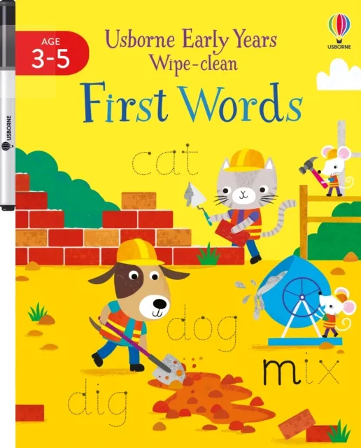 Jessica Greenwell Early Years Wipe-Clean First Words