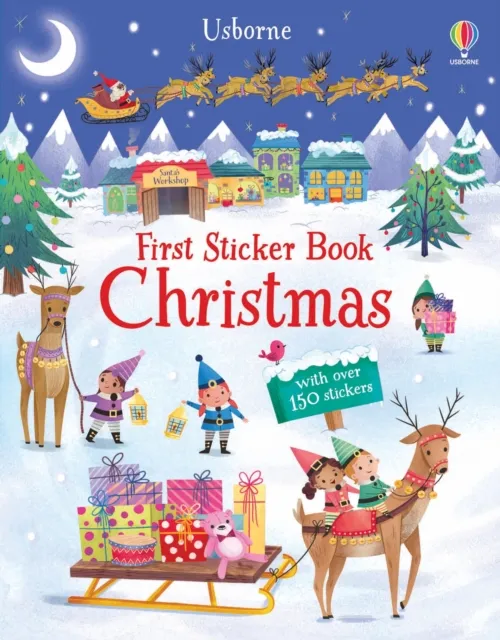 Katya Longhi First Sticker Book Christmas